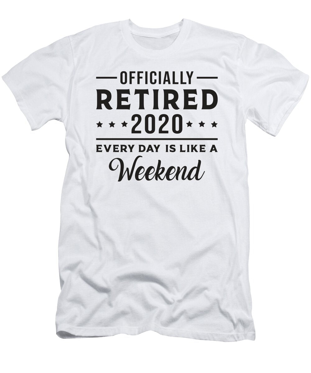 Retirement Retired 2020 Retire Funny Gift Idea Tshirtconcepts Marvin Poppe T-Shirt