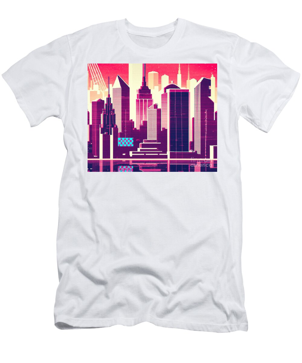 Retro Big City Pop Culture Phenomenon Mizorey T-Shirt