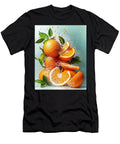 Retro Citrus Harmony Xenia Bordeaux T-Shirt