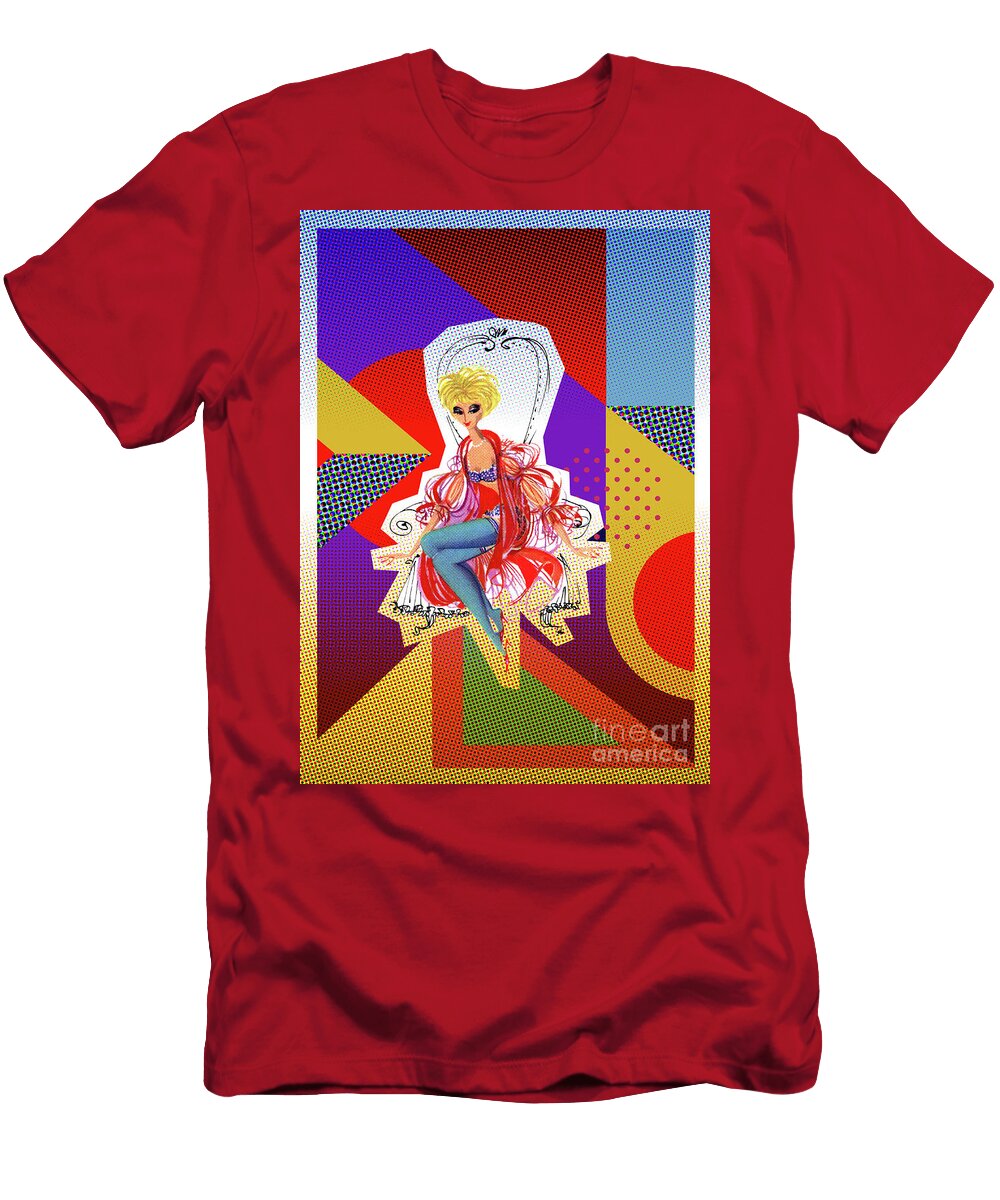 Retro Girl 2 Ariadna De Raadt T-Shirt