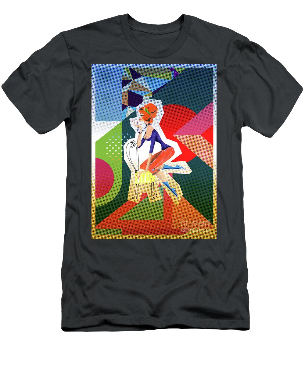 Retro Girl 3 Ariadna De Raadt T-Shirt
