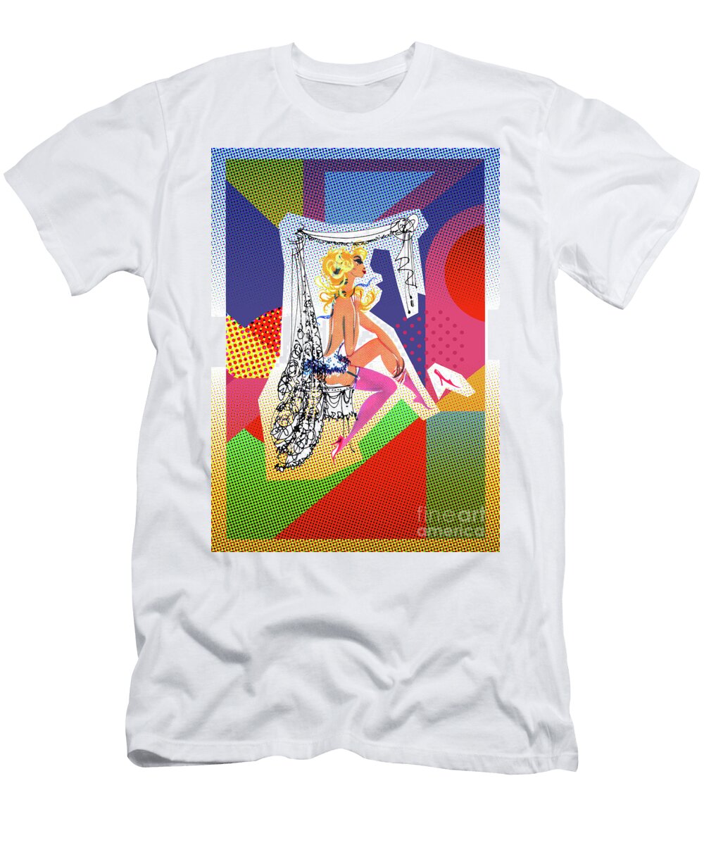 Retro Girl 4 Ariadna De Raadt T-Shirt