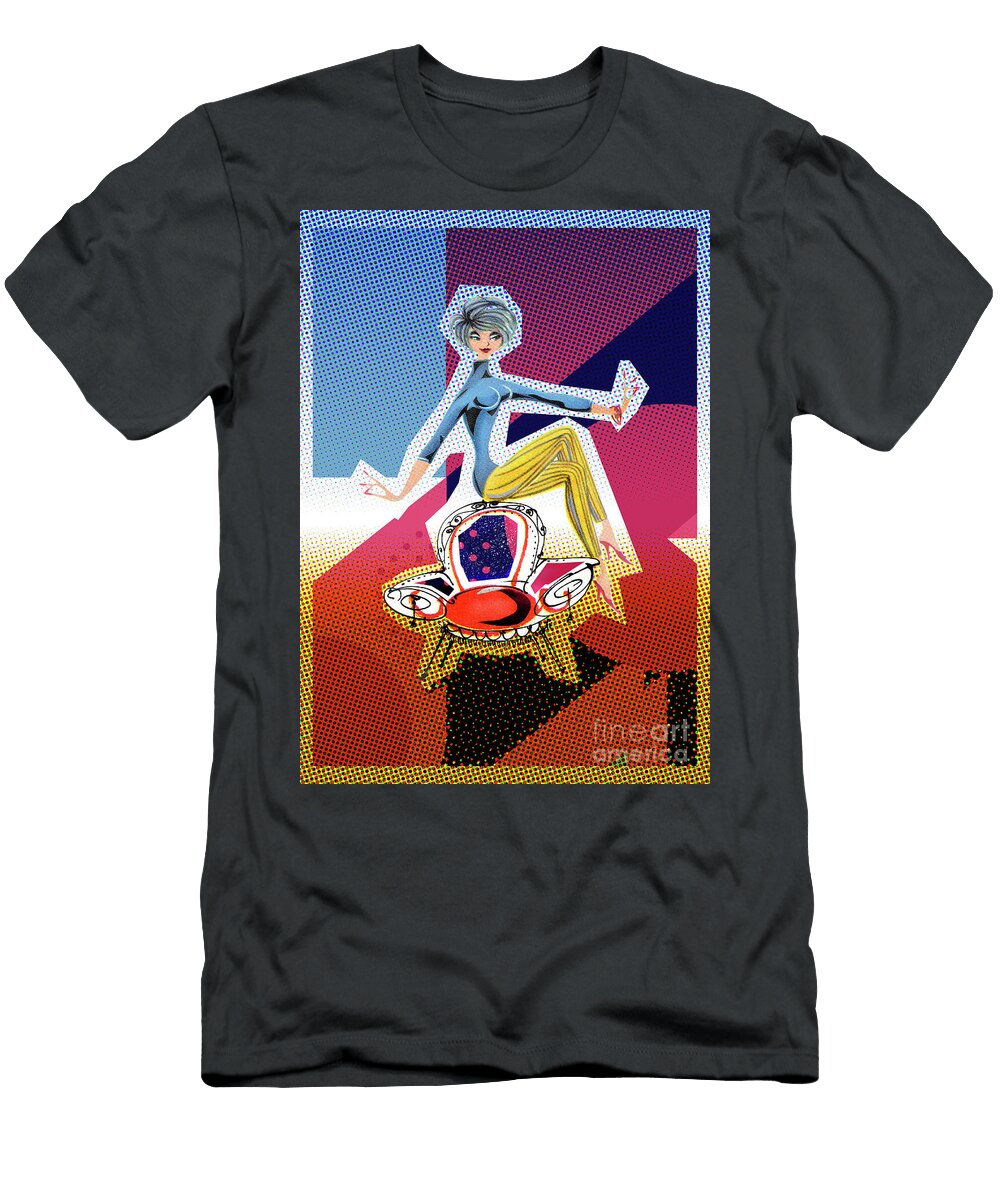 Retro Girl Ariadna De Raadt T-Shirt