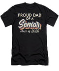 Retro Proud Dad of a Senior Class of 2026 Senior Sophie Eleanor T-Shirt