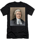 Reverend John Witherspoon 1723 1794 President of the College of New Jersey Later Princeton Digitally Colored Halftone Reproduction of a Portrait American School T-Shirt