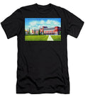 Rice Institute Administration Building Houston Texas Retro Vintage Poster Carol Japp T-Shirt