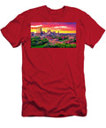Rice University Campus with the Texas Medical Center Seen in the Distance At Sunset in Houston Watch and Relax T-Shirt