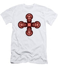 Rich Red Abundance Energy Portal Floral Divinity Illustrations T-Shirt