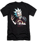 Rick and Morty Vs Cleveland Indians Logo Aesthetic Face Off Rush T-Shirt