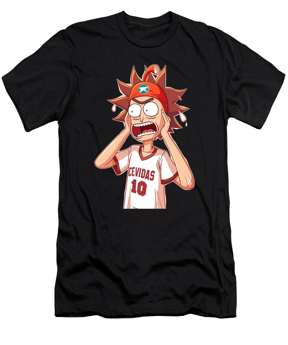 Rick and Morty Vs Cleveland Indians Logo Cultural Implications Rush T-Shirt