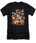 Rick and Morty Vs Cleveland Indians Logo Exploring Aesthetics Rush T-Shirt
