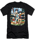 Rick and Morty Vs Cleveland Indians Logo Iconic Design Comparison Rush T-Shirt