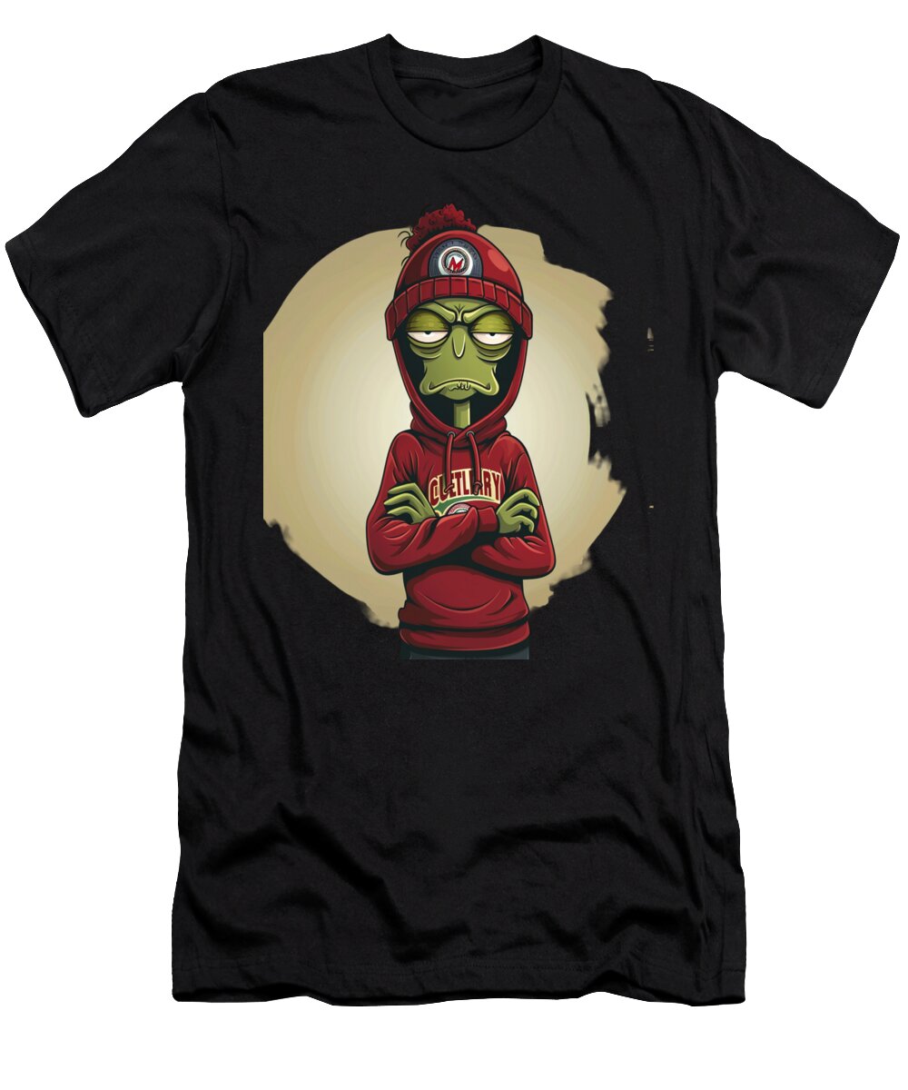 Rick and Morty Vs Cleveland Indians Logo Symbolic Interpretation Rush T-Shirt