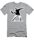 Rioter Throwing Molotov Cocktail Tom Hill T-Shirt