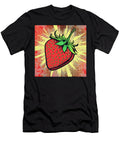 Ripe Strawberry Comic Book Art 90 Mad Paperairplanes T-Shirt
