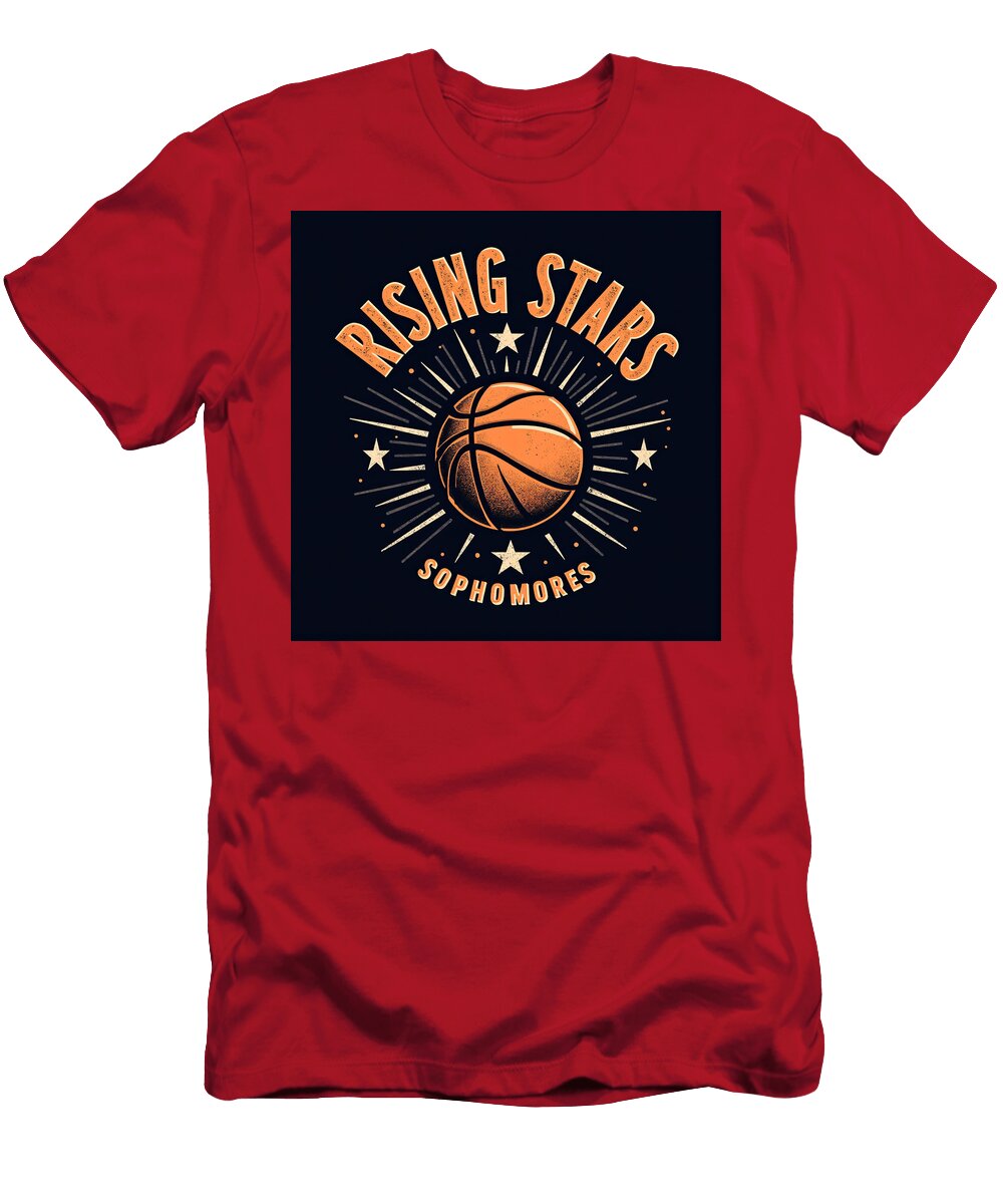 Rising Stars Basketball Design Gerard Nala T-Shirt