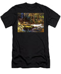River Landscape with Deer Bridgeman Frederick Arthur T-Shirt