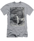 Robinson Crusoe and Friday Make a Boat C3 Historic Illustrations T-Shirt