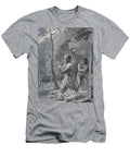 Robinson Crusoe First Sees and Rescues His Man Friday C5 Historic Illustrations T-Shirt