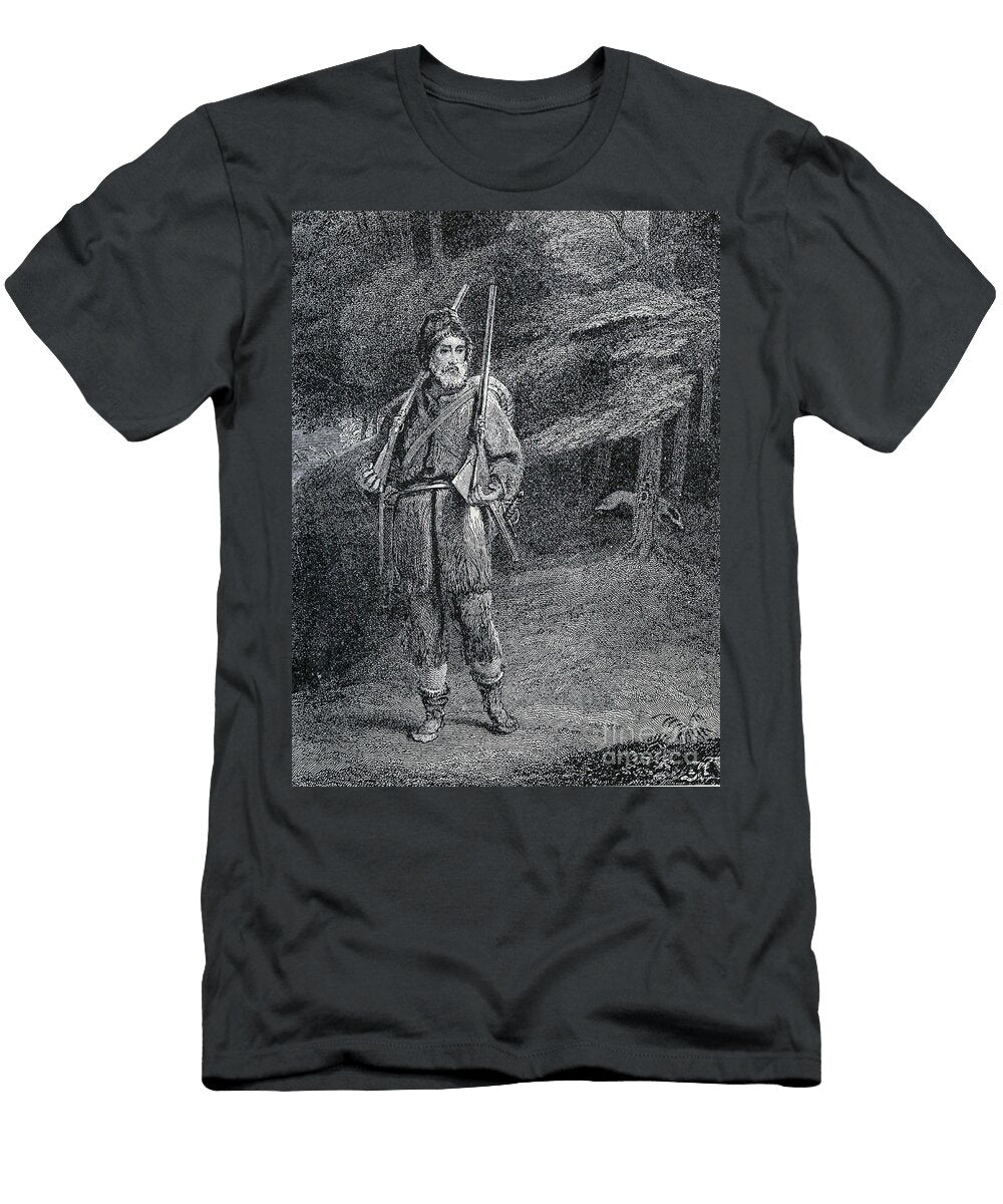 Robinson Crusoe in His Island Dress C3 Historic Illustrations T-Shirt