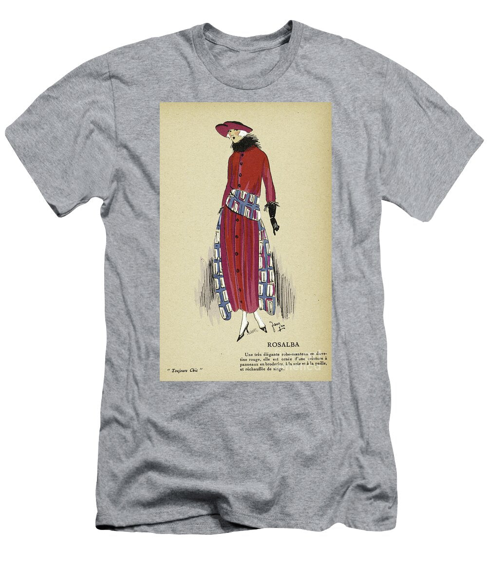Rosalba From Toujours Chic 1921 22 French School T-Shirt