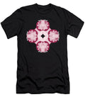 Rose Botanical Star Bloom Divinity Illustrations T-Shirt