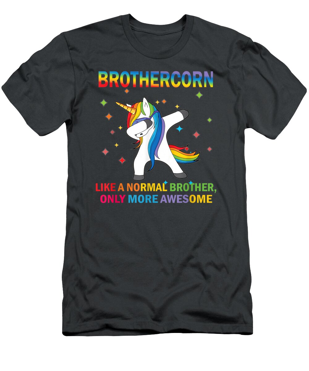 Rother Only Awesome Dabbing Unicorn Shir Junior Muna T-Shirt