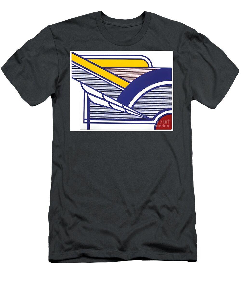 Roy Lichtenstein Pun Print T-Shirt