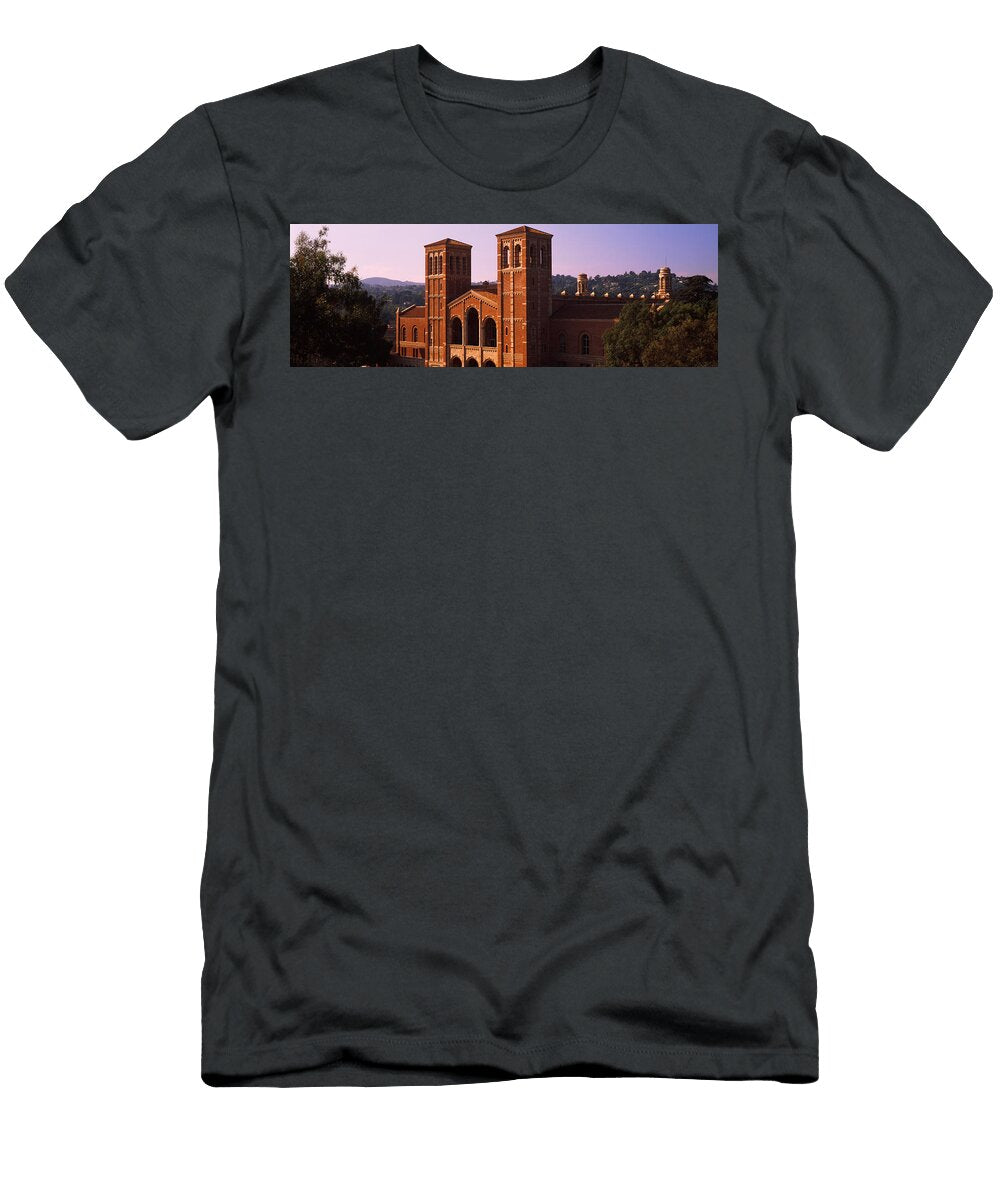 Royce Hall At the Campus of University Panoramic Images T-Shirt