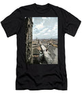 Ruins on Clark Street After the Chicago Fire in 1871 Hand Colored Halftone Reproduction of a 19th Century Illustration American School T-Shirt