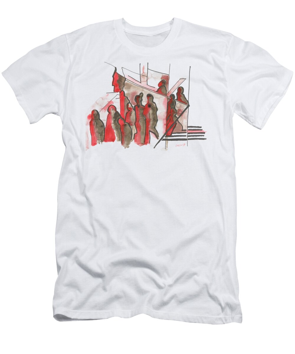 Rush Hour 27 May 2015 Tatiana Chernyavskaya T-Shirt