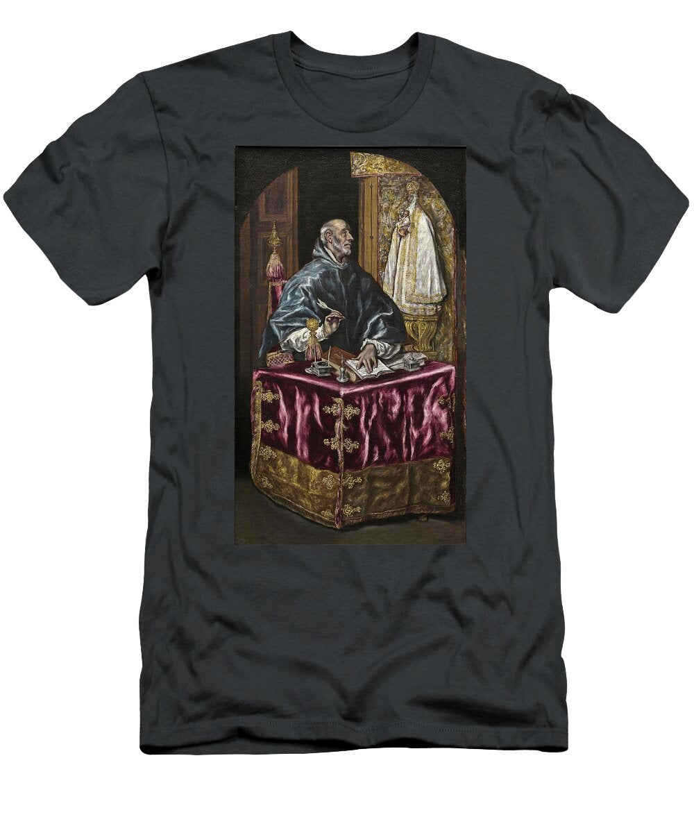 Saint Ildefonso C El Greco Domenikos Theotokopoulos Greek T-Shirt