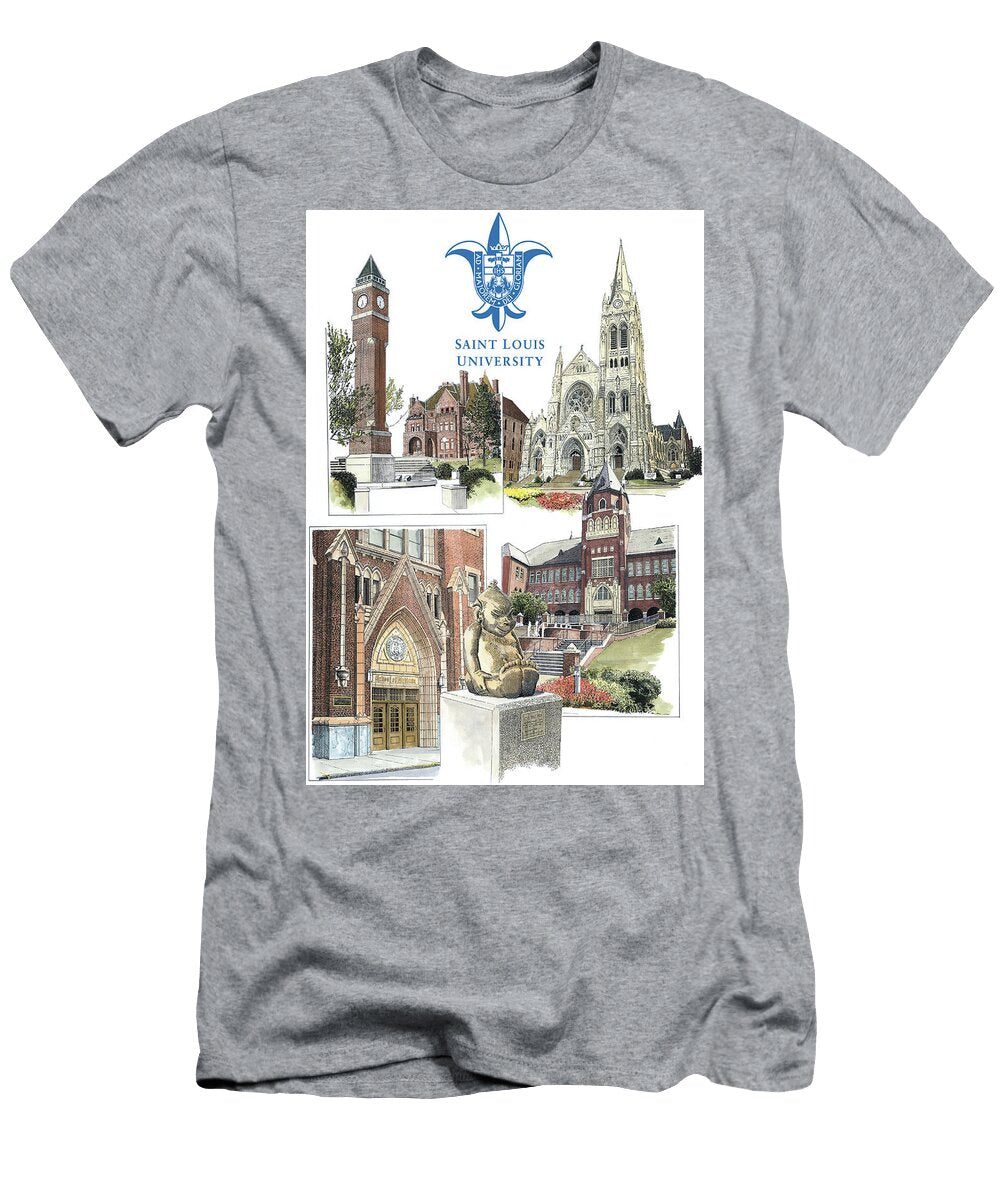 Saint Louis University Campus John Stoeckley T-Shirt