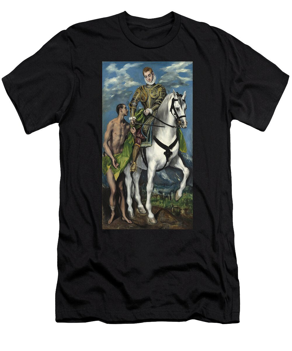 Saint Martin and the Beggar El Greco T-Shirt