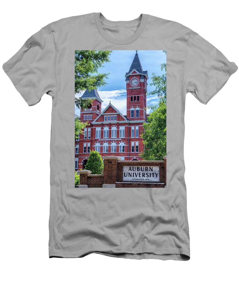Samford Hall Auburn University Stephen Stookey T-Shirt