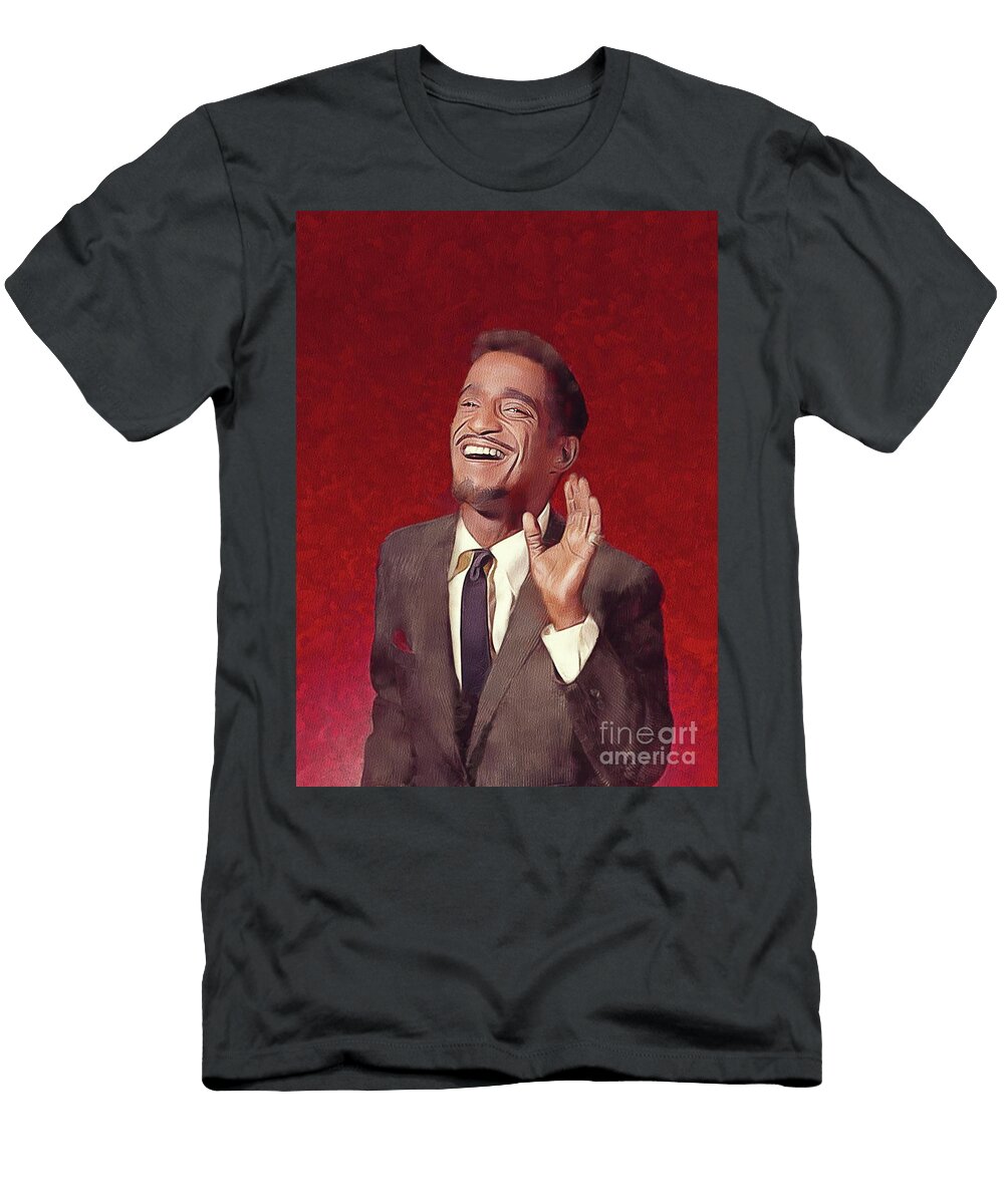 Sammy Davis Jr Crooner Actor Legend Mary Bassett T-Shirt