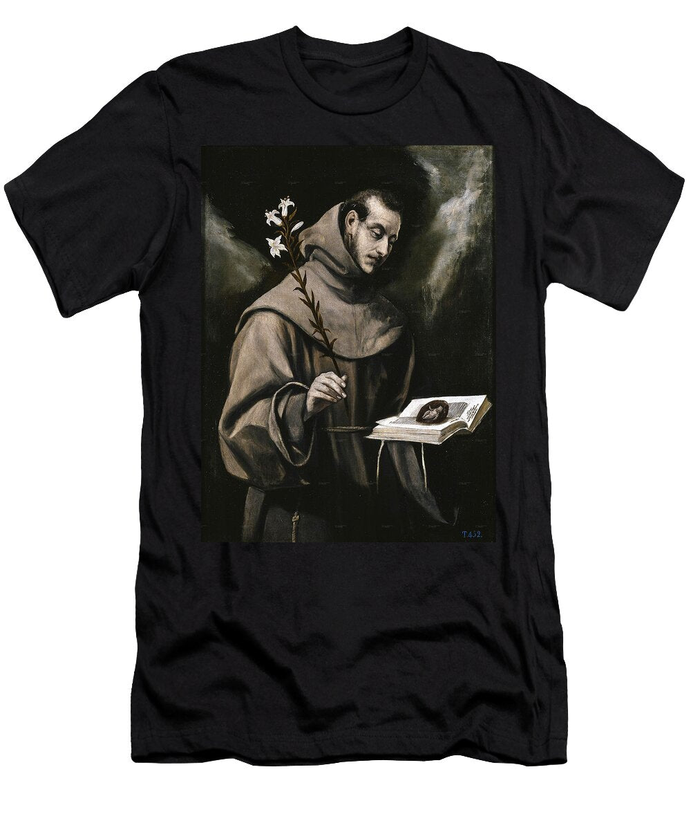 San Antonio De Padua El Greco T-Shirt