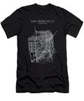 San Francisco Map Craphe Studio T-Shirt