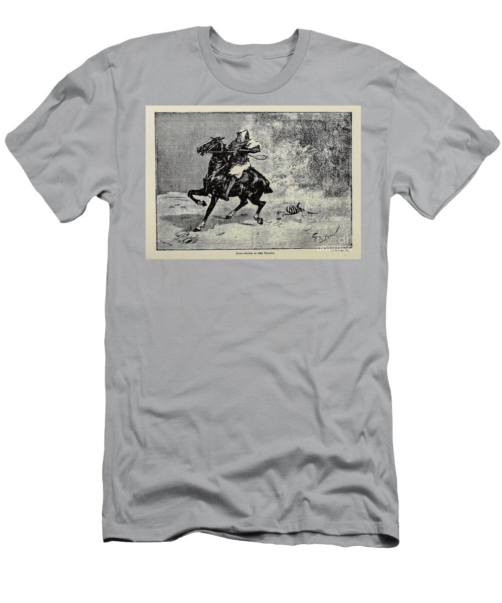 Sand Storm in the Desert M3 Historic Illustrations T-Shirt