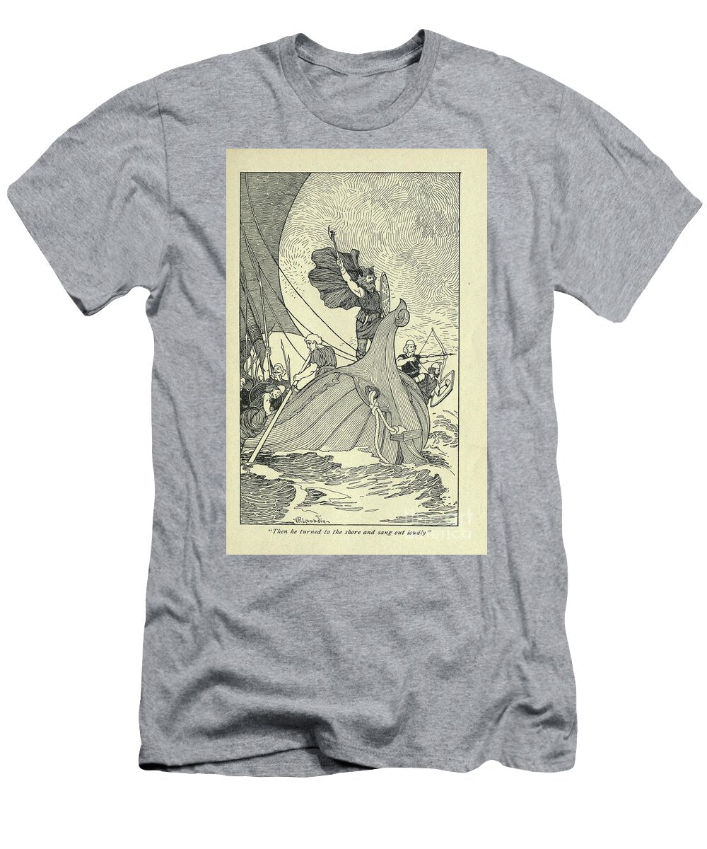 Sang Out Loudly L Historic Illustrations T-Shirt
