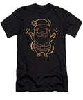 Santa Claus Lineart Manuel Schmucker T-Shirt