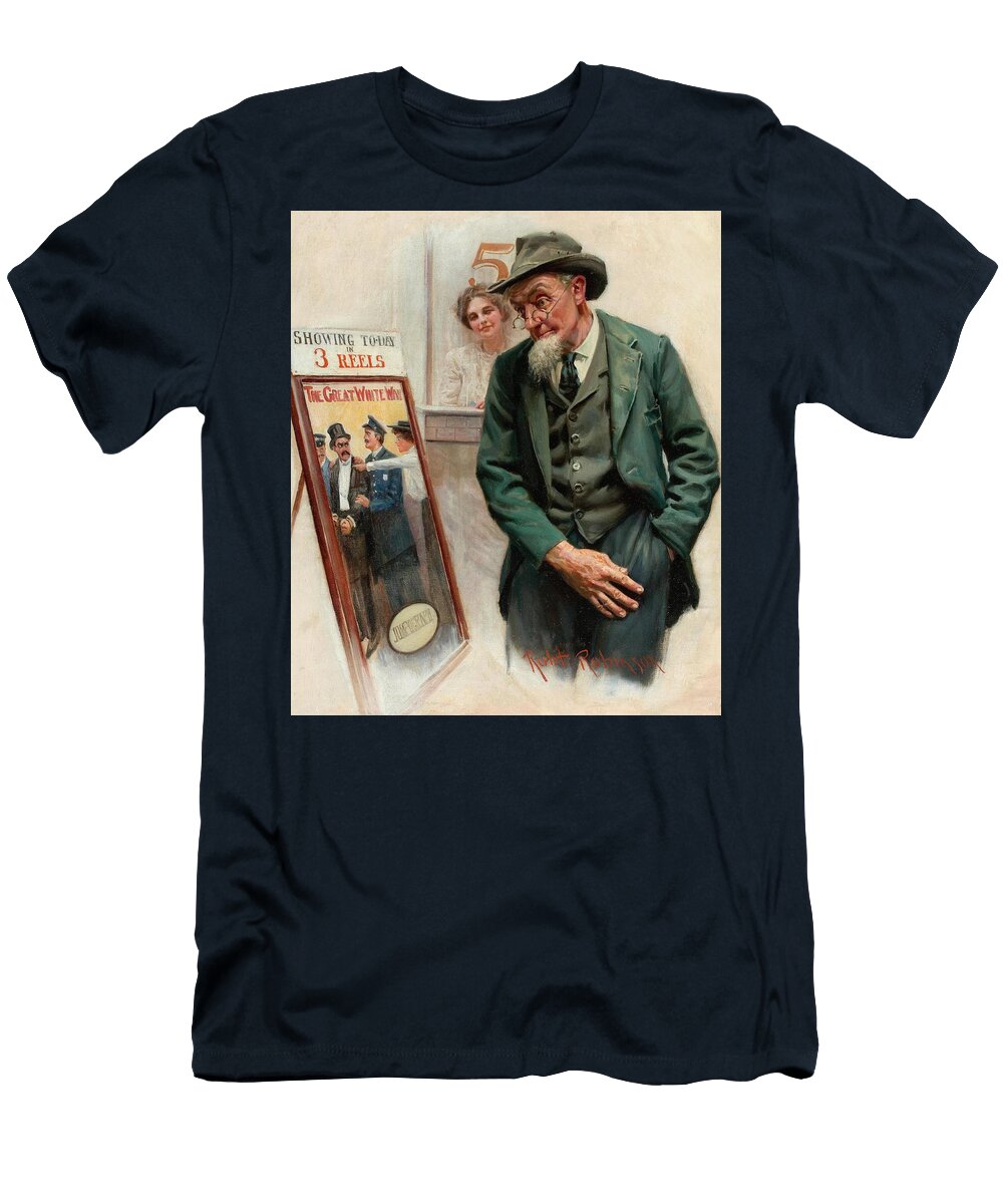 Saturday Evening Post Cover May Robert Robinson American T-Shirt