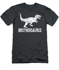 Saurus Brother Dinosaur Fathers Day Boys Junior Muna T-Shirt