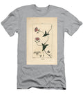 Scammonee Scammony Convolvulus Scammonia with Flower Leaf Stalk and Climbing Tendril Pierre Jean Francois Turpin T-Shirt