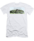 Schema of a Norman Dungeon with Moats and Strongholds Inside and Outside England 16th Century Colourful Reproduction Halftone of an Illustration American School T-Shirt