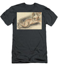 Schetsblad Met Liggend Vrouwelijk Naakt Leo Gestel T-Shirt
