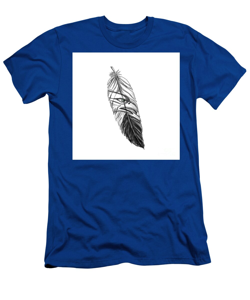 Sea Eagle Feather Tattoo Aloysius Patrimonio T-Shirt
