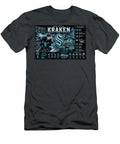 Seattle Kraken Team Poster Kevin Walker and Pixel Reverie T-Shirt