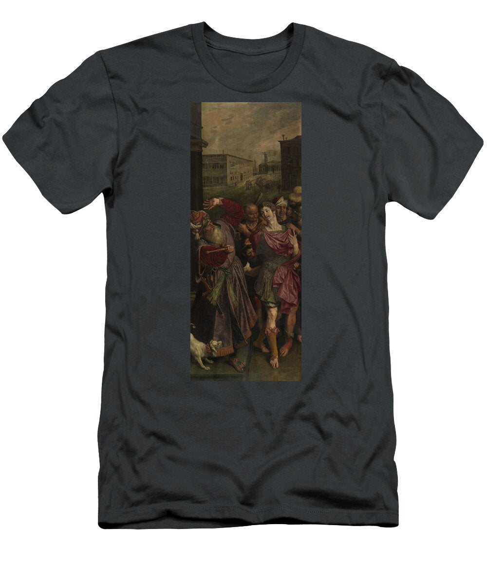 Sebastian of Rome Being Captured By Diocletian Ambrosius Francken I T-Shirt