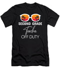 Second Grade Teacher Off Duty Licensed Art T-Shirt